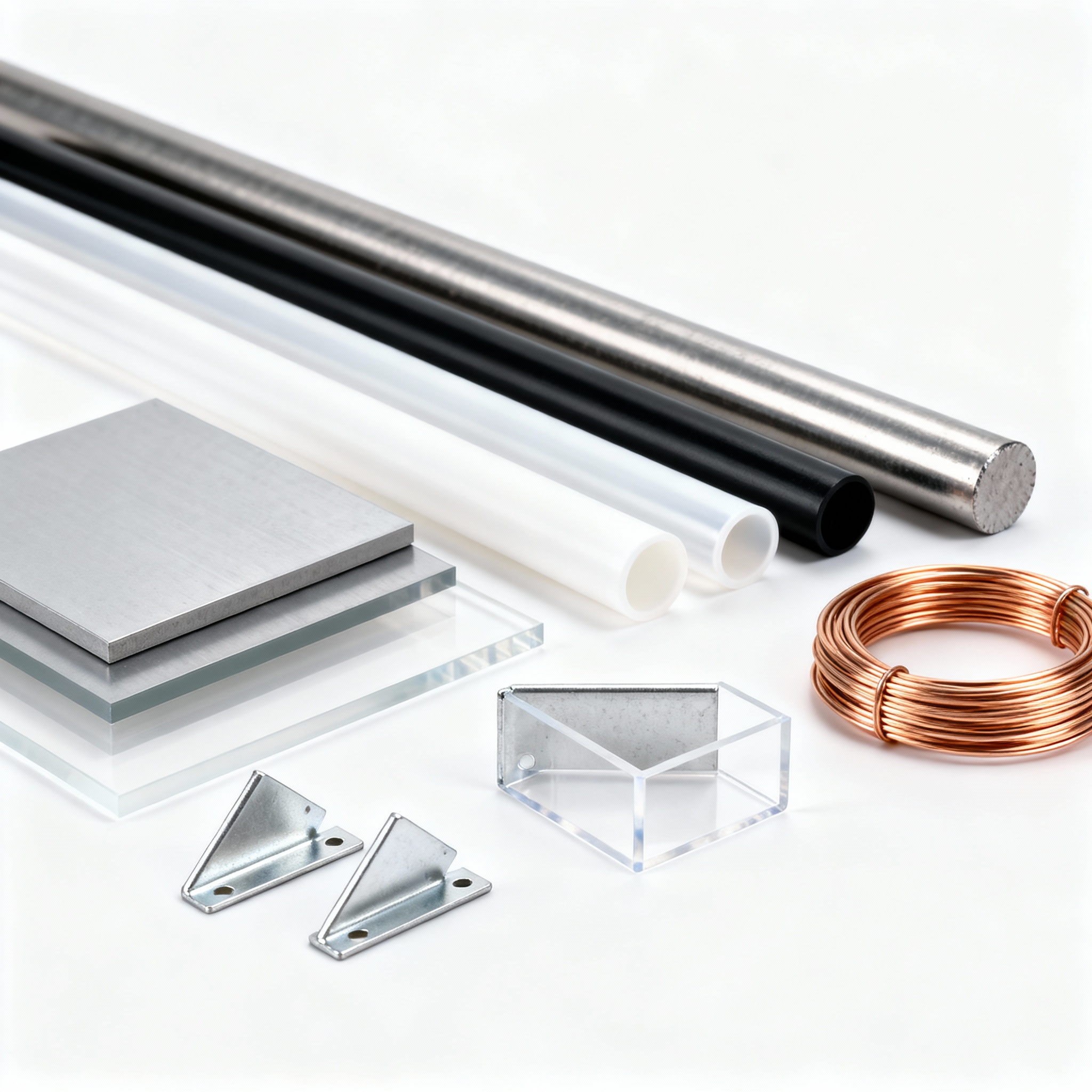 Raw Materials Metals Plastics Sheets Bars